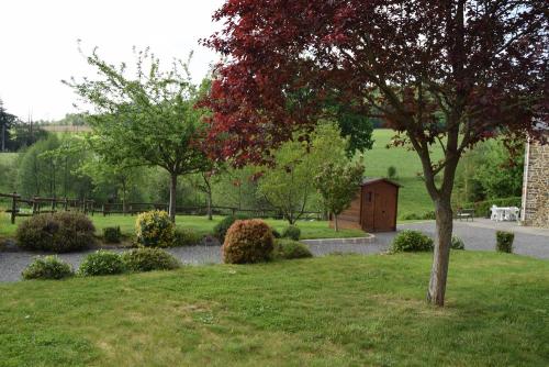 Vue sur verger